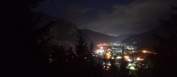 Archiv Foto Webcam Mayrhofen: Blick vom Gasthof Wiesenhof auf den Ort 01:00