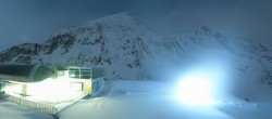 Archived image Webcam Kühtai Ski Resort - Kaiserbahn Lift 23:00