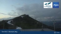 Archived image Webcam Oberstdorf - Möserbahn Top Station 19:00