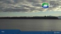 Archived image Webcam Lake Chiemsee: Prien Pier 08:00