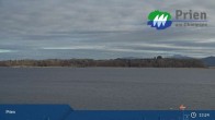 Archived image Webcam Lake Chiemsee: Prien Pier 12:00