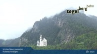 Archived image Webcam Schwangau - Hohenschwangau Castle 14:00