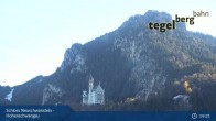 Archived image Webcam Schwangau - Hohenschwangau Castle 08:00