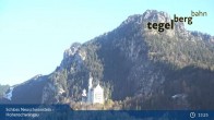 Archived image Webcam Schwangau - Hohenschwangau Castle 12:00