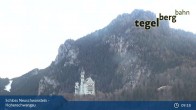 Archived image Webcam Schwangau - Hohenschwangau Castle 08:00