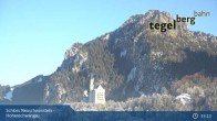 Archiv Foto Webcam Schwangau - Schloss Hohenschwangau 14:00