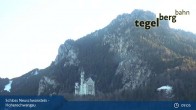 Archived image Webcam Schwangau - Hohenschwangau Castle 08:00