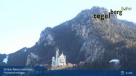 Archived image Webcam Schwangau - Hohenschwangau Castle 10:00