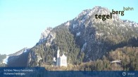 Archived image Webcam Schwangau - Hohenschwangau Castle 14:00