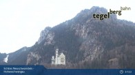 Archiv Foto Webcam Schwangau - Schloss Hohenschwangau 16:00