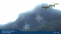 Archiv Foto Webcam Schwangau - Schloss Hohenschwangau 06:00