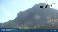 Archiv Foto Webcam Schwangau - Schloss Hohenschwangau 08:00