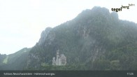 Archiv Foto Webcam Schwangau - Schloss Hohenschwangau 10:00