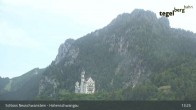 Archiv Foto Webcam Schwangau - Schloss Hohenschwangau 12:00