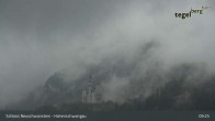 Archived image Webcam Schwangau - Hohenschwangau Castle 08:00