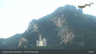 Archiv Foto Webcam Schwangau - Schloss Hohenschwangau 02:00