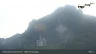 Archiv Foto Webcam Schwangau - Schloss Hohenschwangau 08:00