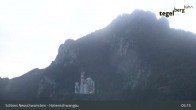 Archiv Foto Webcam Schwangau - Schloss Hohenschwangau 04:00