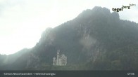 Archiv Foto Webcam Schwangau - Schloss Hohenschwangau 07:00
