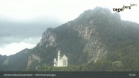 Archiv Foto Webcam Schwangau - Schloss Hohenschwangau 02:00