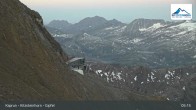 Archiv Foto Webcam Gipfelstation Kitzsteinhorn 04:00