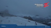 Archiv Foto Webcam Hintertuxer Gletscher: &#34;Gefrorene Wand&#34;-Gipfel 19:00