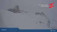 Archiv Foto Webcam Hintertuxer Gletscher: &#34;Gefrorene Wand&#34;-Gipfel 05:00