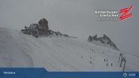 Archived image Webcam Hintertux Glacier: &#34;Gefrorene Wand&#34; Summit 10:00