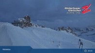 Archiv Foto Webcam Hintertuxer Gletscher: &#34;Gefrorene Wand&#34;-Gipfel 00:00