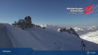 Archiv Foto Webcam Hintertuxer Gletscher: &#34;Gefrorene Wand&#34;-Gipfel 01:00