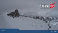Archiv Foto Webcam Hintertuxer Gletscher: &#34;Gefrorene Wand&#34;-Gipfel 12:00