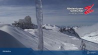 Archiv Foto Webcam Hintertuxer Gletscher: &#34;Gefrorene Wand&#34;-Gipfel 08:00