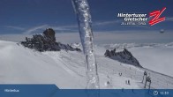 Archiv Foto Webcam Hintertuxer Gletscher: &#34;Gefrorene Wand&#34;-Gipfel 10:00