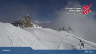 Archiv Foto Webcam Hintertuxer Gletscher: &#34;Gefrorene Wand&#34;-Gipfel 16:00