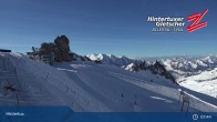 Archiv Foto Webcam Hintertuxer Gletscher: &#34;Gefrorene Wand&#34;-Gipfel 07:00