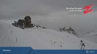 Archived image Webcam Hintertux Glacier: &#34;Gefrorene Wand&#34; Summit 14:00