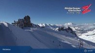 Archiv Foto Webcam Hintertuxer Gletscher: &#34;Gefrorene Wand&#34;-Gipfel 07:00