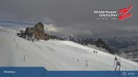 Archiv Foto Webcam Hintertuxer Gletscher: &#34;Gefrorene Wand&#34;-Gipfel 16:00