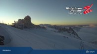 Archived image Webcam Hintertux Glacier: &#34;Gefrorene Wand&#34; Summit 06:00