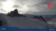 Archived image Webcam Hintertux Glacier: &#34;Gefrorene Wand&#34; Summit 08:00