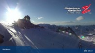 Archived image Webcam Hintertux Glacier: &#34;Gefrorene Wand&#34; Summit 08:00