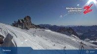 Archived image Webcam Hintertux Glacier: &#34;Gefrorene Wand&#34; Summit 12:00