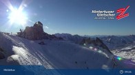 Archiv Foto Webcam Hintertuxer Gletscher: &#34;Gefrorene Wand&#34;-Gipfel 08:00