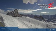 Archiv Foto Webcam Hintertuxer Gletscher: &#34;Gefrorene Wand&#34;-Gipfel 12:00