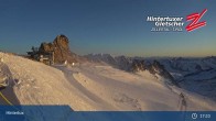 Archiv Foto Webcam Hintertuxer Gletscher: &#34;Gefrorene Wand&#34;-Gipfel 00:00