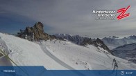 Archiv Foto Webcam Hintertuxer Gletscher: &#34;Gefrorene Wand&#34;-Gipfel 14:00