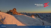 Archiv Foto Webcam Hintertuxer Gletscher: &#34;Gefrorene Wand&#34;-Gipfel 00:00