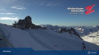 Archiv Foto Webcam Hintertuxer Gletscher: &#34;Gefrorene Wand&#34;-Gipfel 07:00