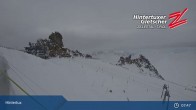 Archiv Foto Webcam Hintertuxer Gletscher: &#34;Gefrorene Wand&#34;-Gipfel 07:00