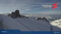 Archiv Foto Webcam Hintertuxer Gletscher: &#34;Gefrorene Wand&#34;-Gipfel 01:00